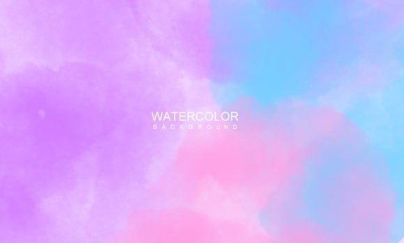 Blue Purple Pink Watercolor Background: A Versatile Design Element for Creatives and Professionals