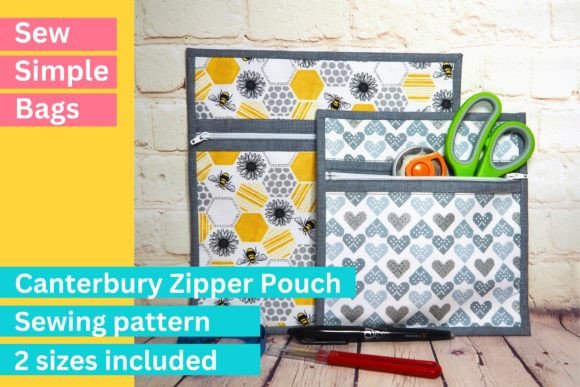 Canterbury Zipper Pouch Pattern: A Beginner-Friendly Guide to Creating Functional Storage Solutions