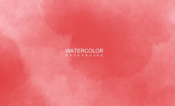 Red Watercolor Background