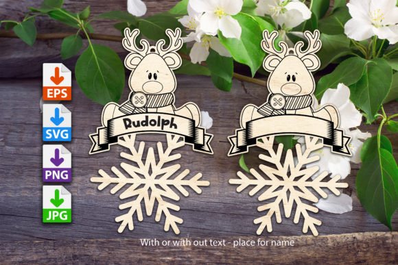 Rudolph Flake Ornament: A Digital Craft Essential for Modern Creators