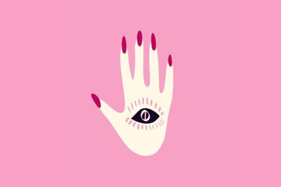 Spiritualist Mystical Symbol of a Hand