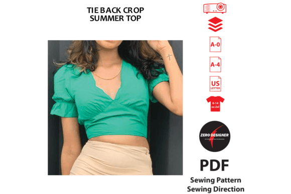 Tie Back Crop Top Sewing Pattern for Beginners: A Practical Guide to DIY Fashion