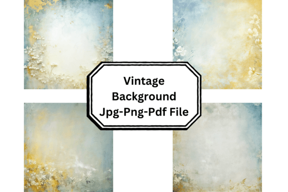 Vintage Digital Paper Background